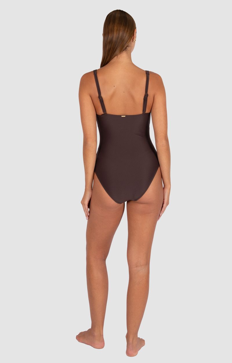 Baku Square Neck One Piece - Rococco