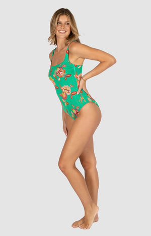 Baku Square Neck One Piece - Spice Temple