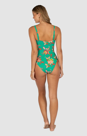 Baku Square Neck One Piece - Spice Temple