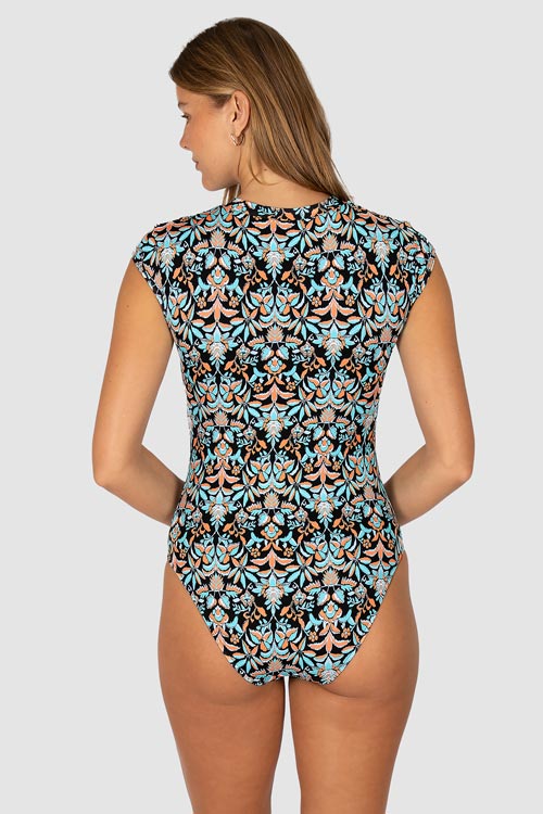 Baku Zip Front Surfsuit - Free Spirit