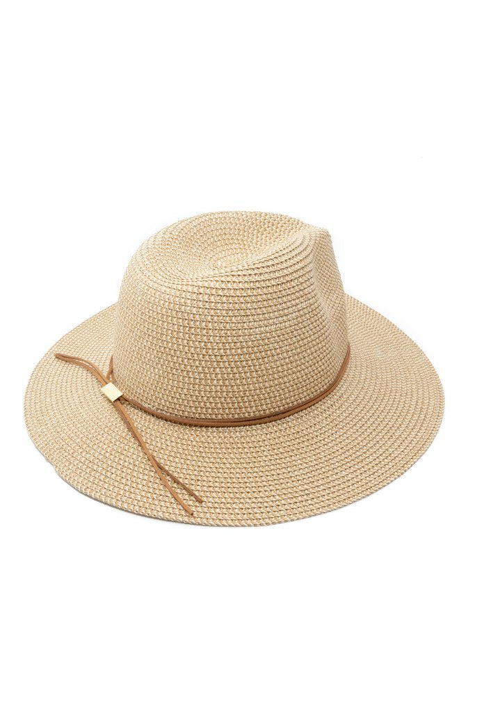 Kato Panama with Leather Band