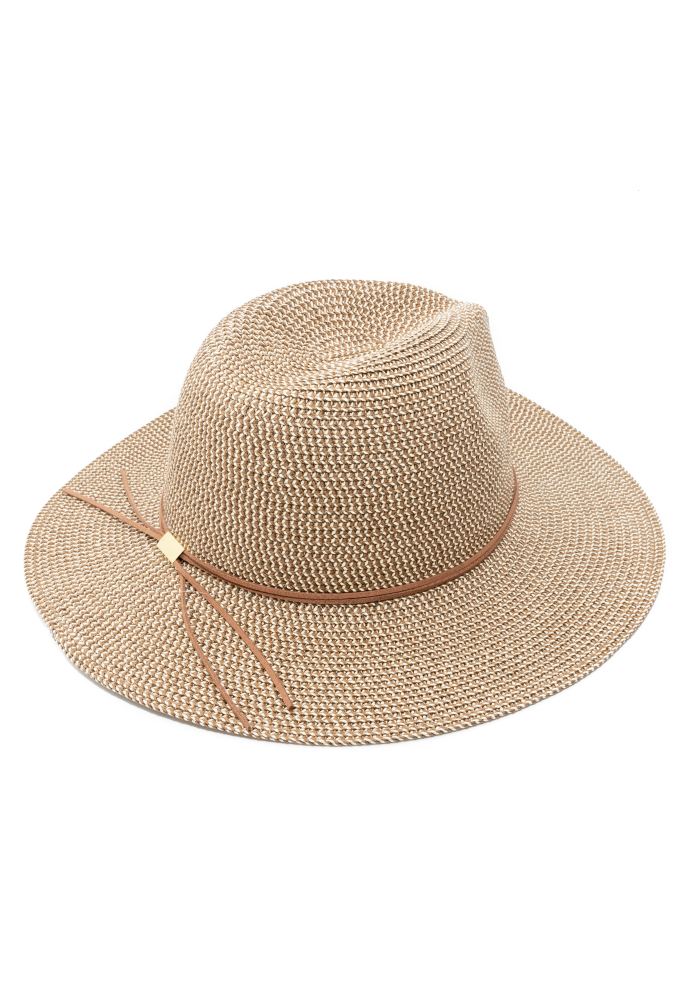 Kato Panama with Leather Band