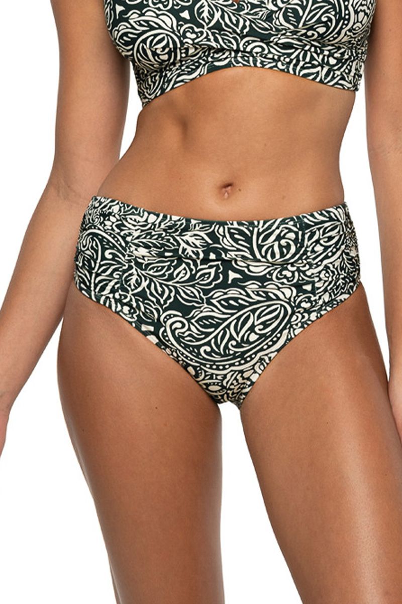 Niptuck Brigitte Ruched Bikini Pant - Serigraph