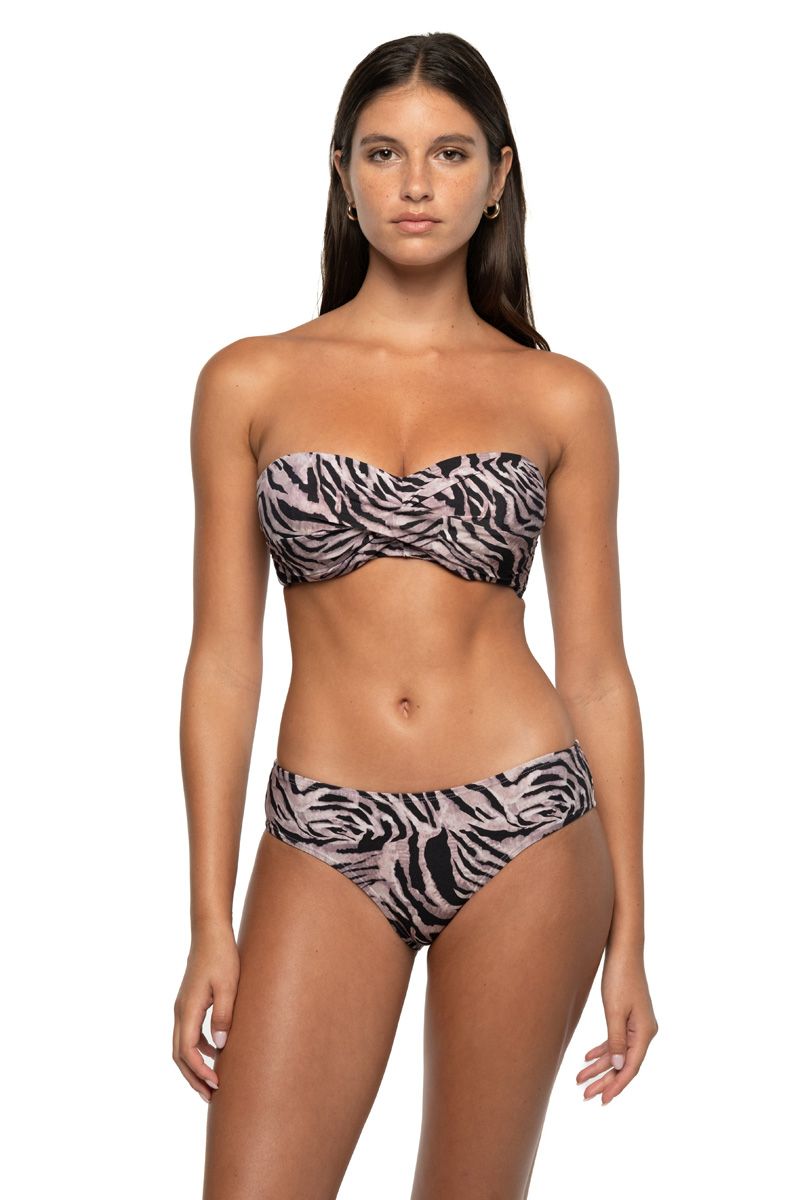 Nip Tuck Louise Classic Bikini Pant - Tuamotu