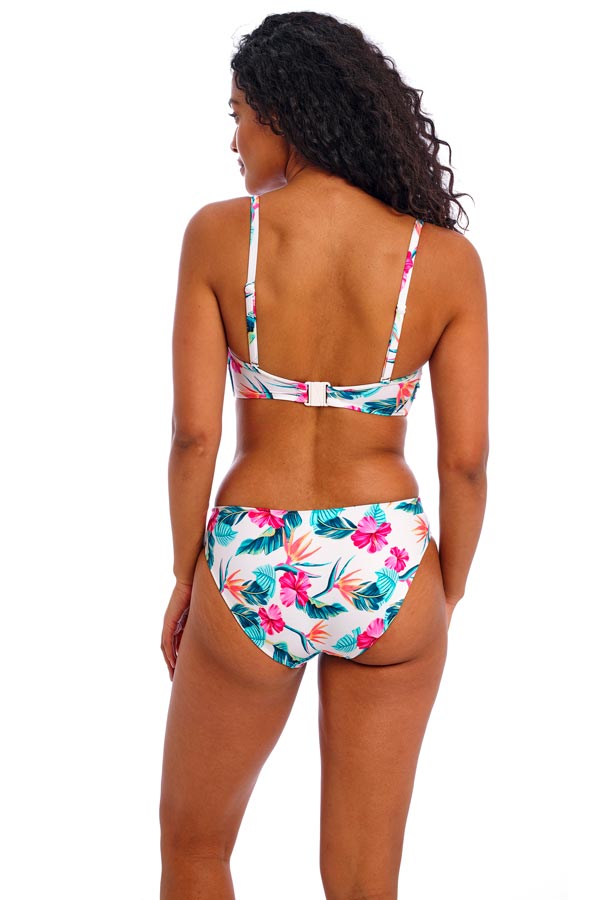 Freya Underwire Bandeau Bikini Top - Palm Paradise