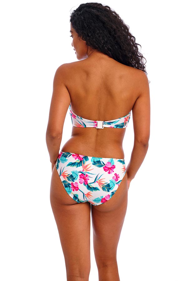 Freya Underwire Bandeau Bikini Top - Palm Paradise