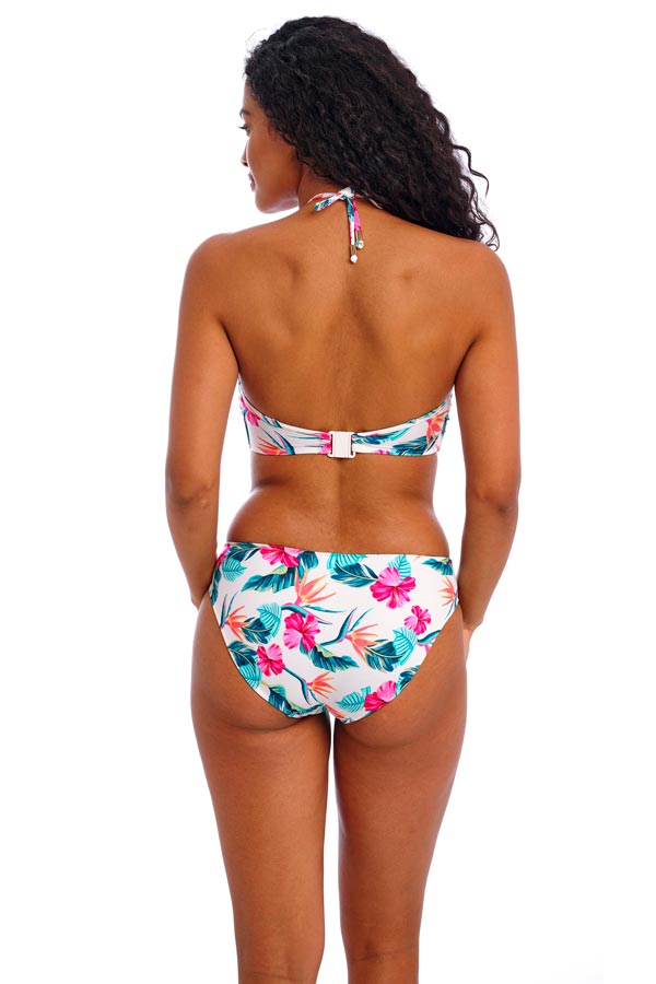 Freya Underwire Bandeau Bikini Top - Palm Paradise