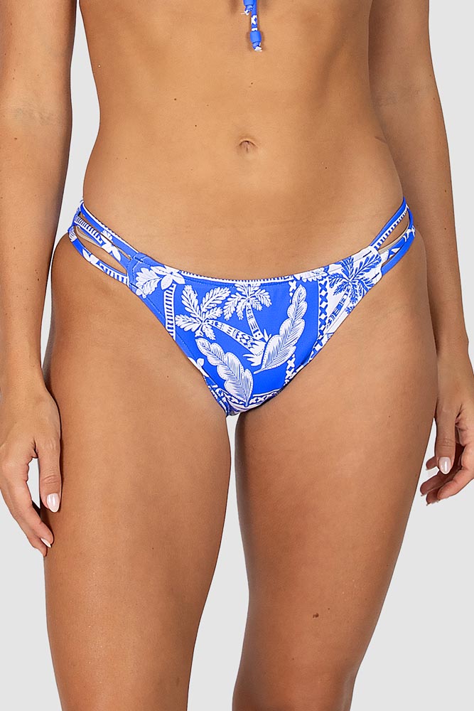 Baku Multi Strap Hipster Pant - Cruz Del Mar