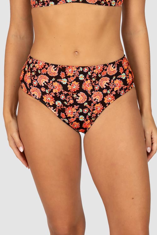 Baku Mid Pant - Flamenco