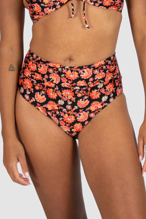 Baku High Waist Pant - Flamenco