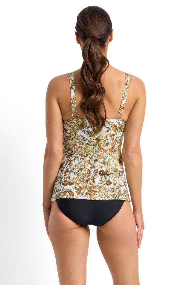 Poolproof Hi Neck Mastectomy Singlet - Dreamer