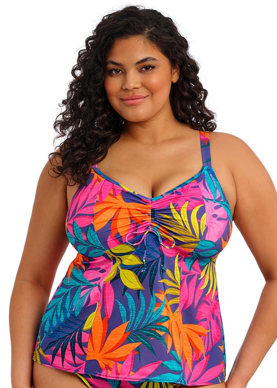 Elomi Non Wired Moulded Tankini Top - Porto Rafti