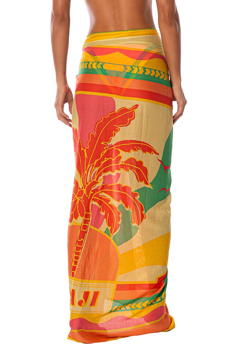 Maaji Ladies Isla Pareo - Tropical Landscape