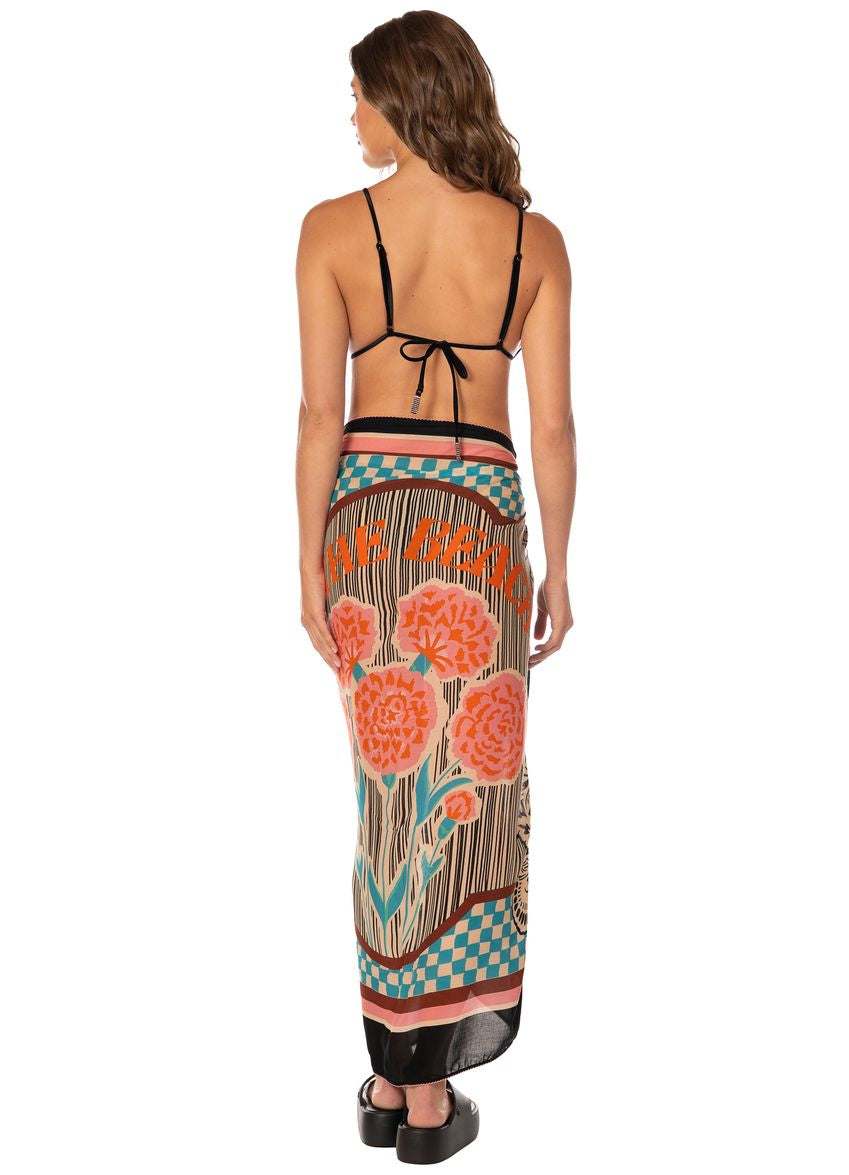 Maaji Ladies Isla Sarong - Saffron Spell