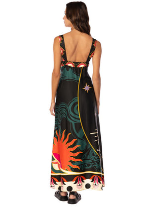 Maaji Ladies Lowry Dress - Flamingo Night