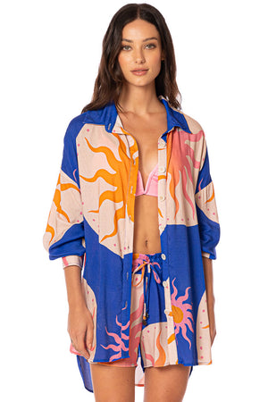 Maaji Ladies Dreambound Shirt - Sunlit Bloom