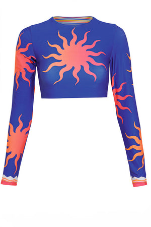 Maaji Ladies Spectacle Long Sleeve Top - Sunlit Bloom