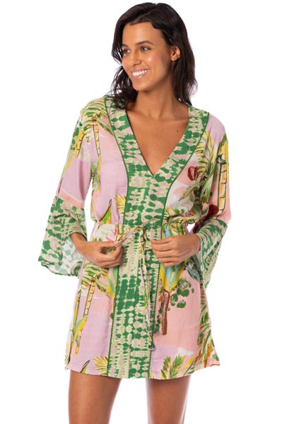 Maaji Enjoyable Kaftan - Retro Palms