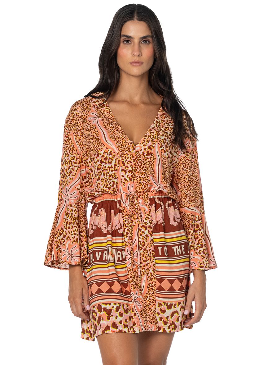 Maaji Enjoyable Kaftan - Golden Spots image 1
