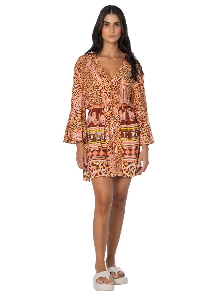 Maaji Enjoyable Kaftan - Golden Spots image 4