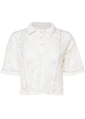 Maaji Solene Shirt - Flowery Crochet