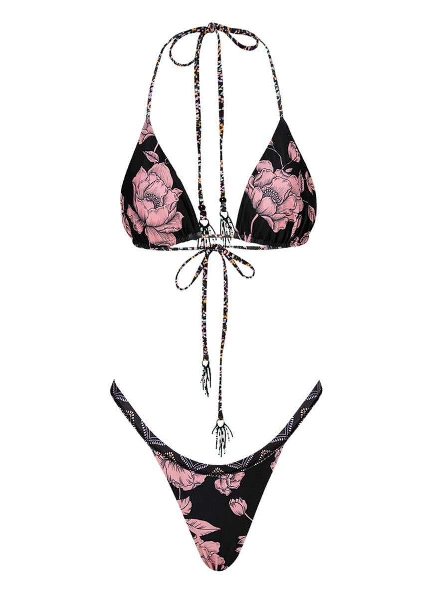 Maaji Alanda Sliding Tri - Midnight Palm