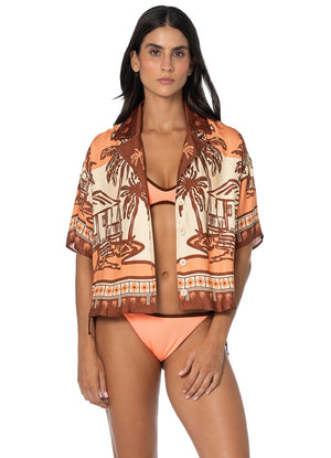 Maaji Octavia Shirt - Sand & Shadows image 1