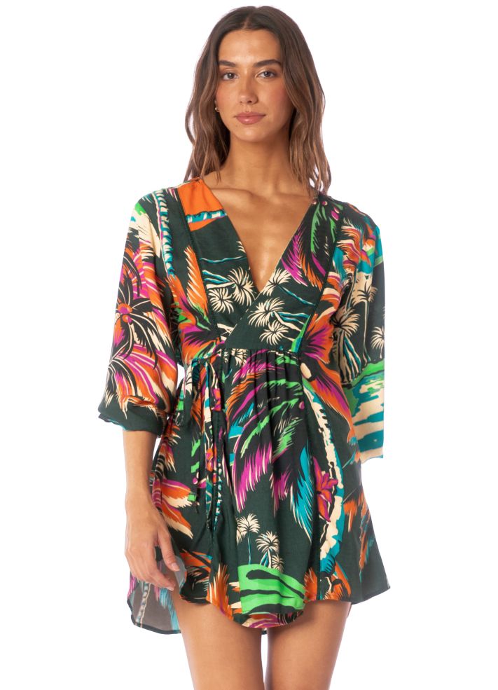 Maaji Fleur Tunic Dress - Funky Fiesta