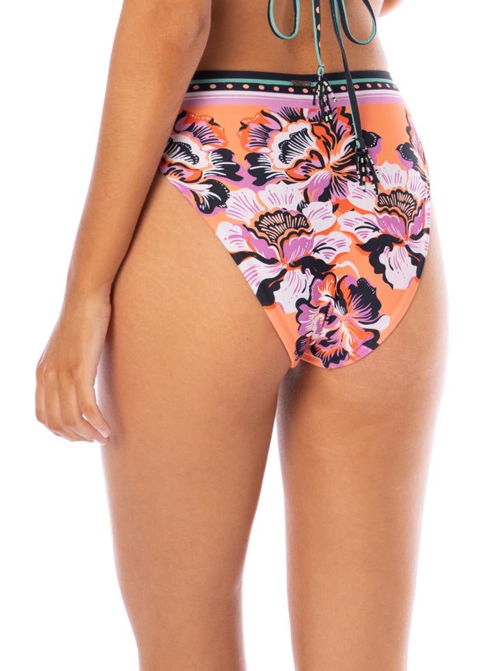 Maaji Sully High Rise Bottom - Apricot Blooms