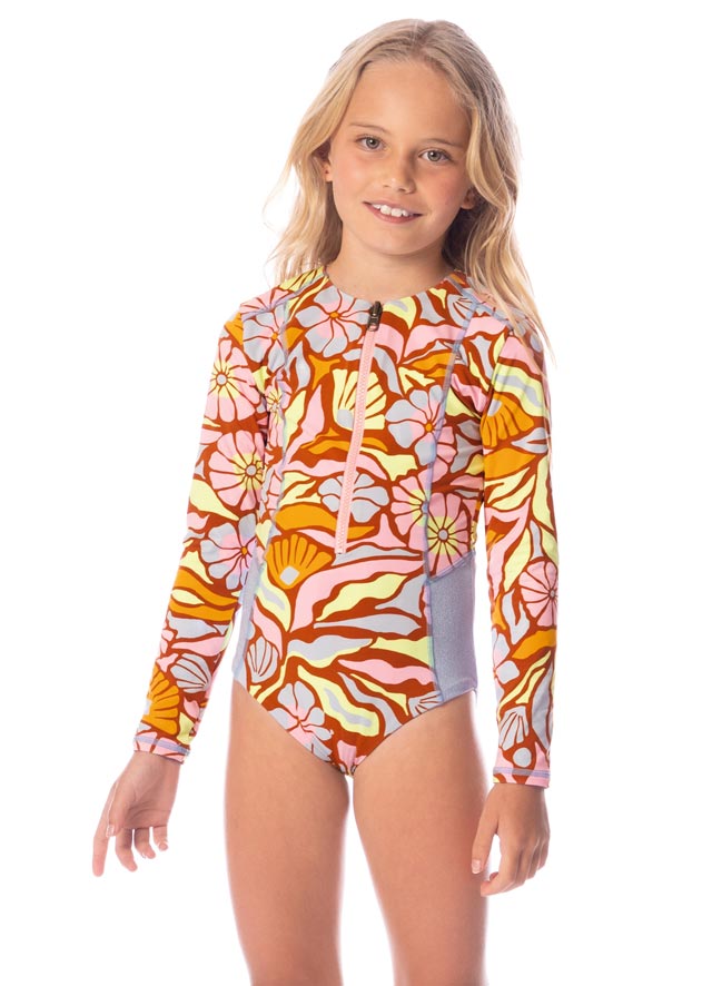 Maaji Miku Girls Long Sleeve One Piece - Pattern Scope