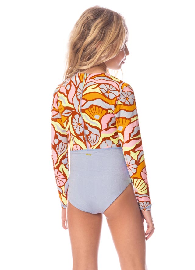 Maaji Miku Girls Long Sleeve One Piece - Pattern Scope
