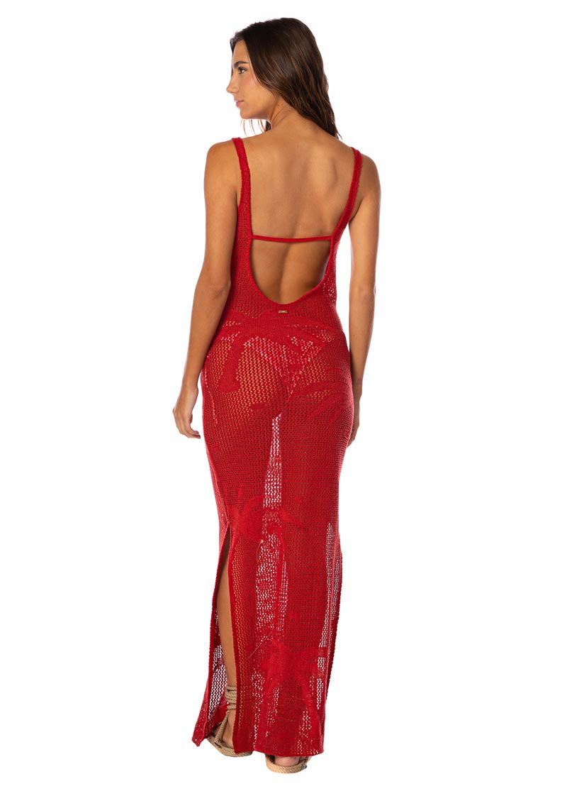 Maaji Ladies Nougath Dress - Flame Coral