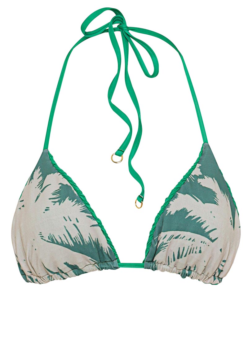 Maaji Ladies Balmy Triangle Top - Jamaica Bliss