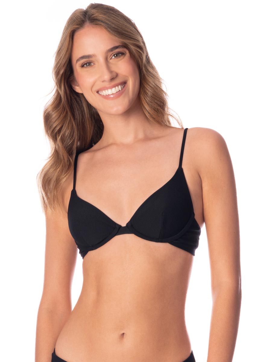 Maaji Dainty Underwire Top - Jade Black