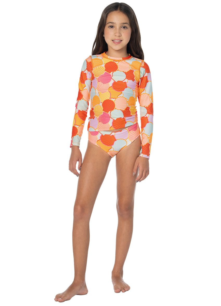 Maaji Odyssey Girls Swimwear - Rainbow Shells image 4