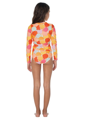 Maaji Odyssey Girls Swimwear - Rainbow Shells image 5