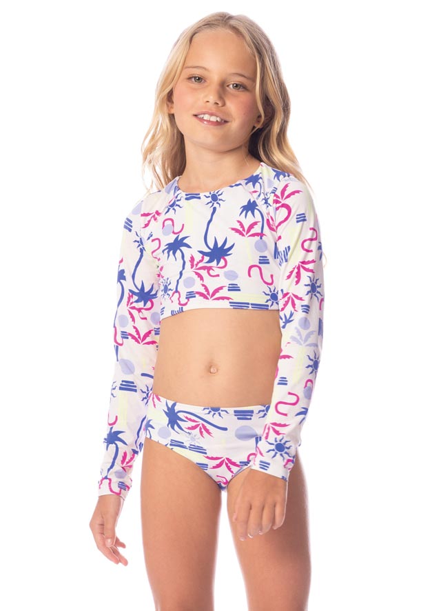 Maaji Brissa Girls Rashguard Set - Venice Beach