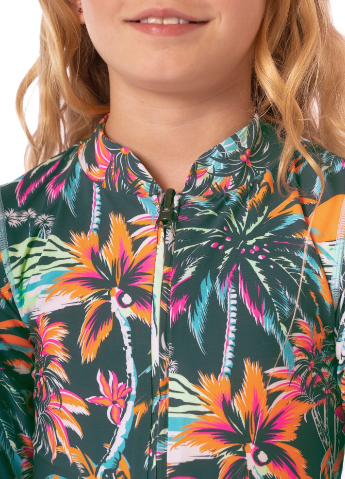 Maaji Girls Cherish Long Sleeve Rash Guard Set - Funky Fiesta
