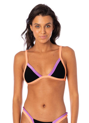 Maaji Rewind Fixed Tri Bra - Noir Black