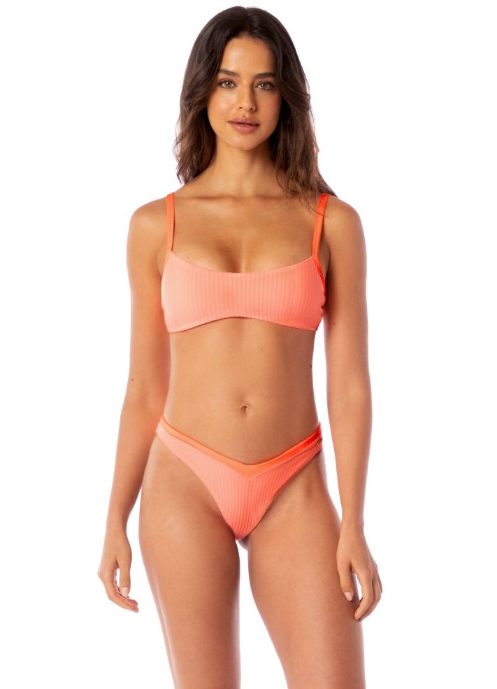 Maaji Lea Sporty Bralette Top - Watermelon Daiquiri