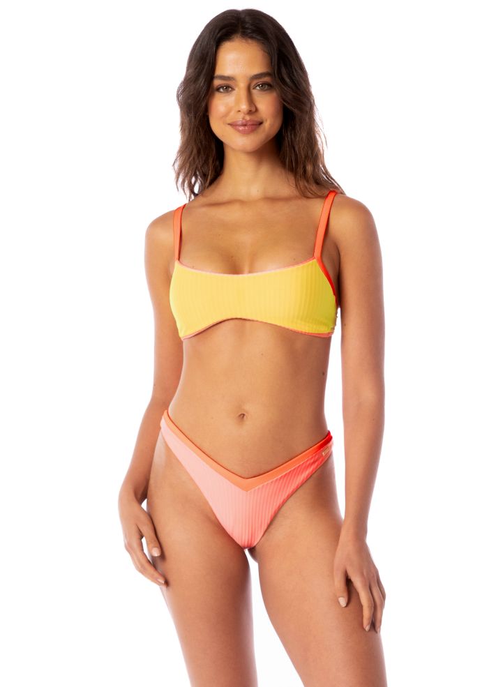 Maaji Lea Sporty Bralette Top - Watermelon Daiquiri