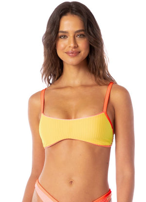 Maaji Lea Sporty Bralette Top - Watermelon Daiquiri