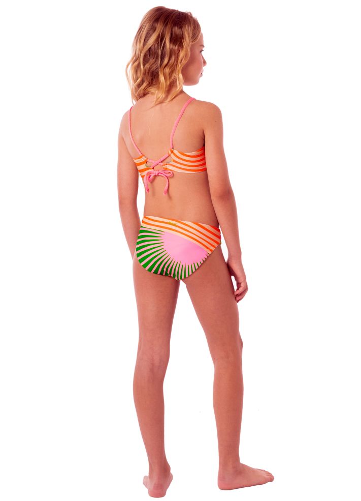 Maaji Girls Flower Bikini Set - Sunrise Colada