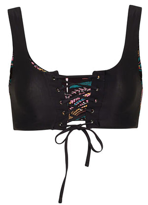 Maaji Ladies Dazzle Top - Midnight Black