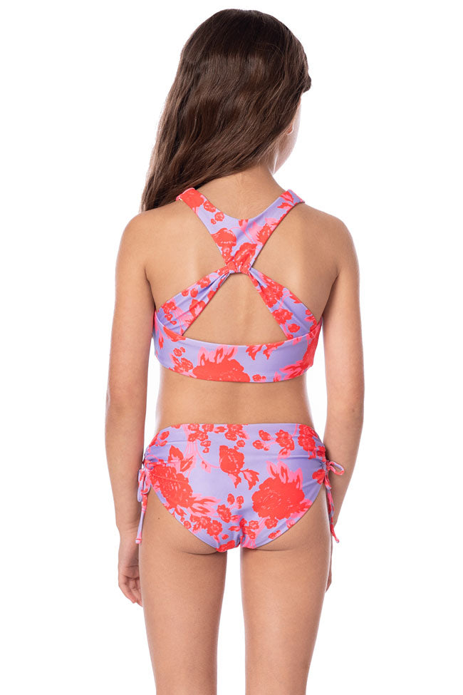 Maaji Girls Strawberry Bikini Set - Lavender Dream
