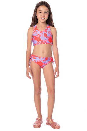 Maaji Girls Strawberry Bikini Set - Lavender Dream