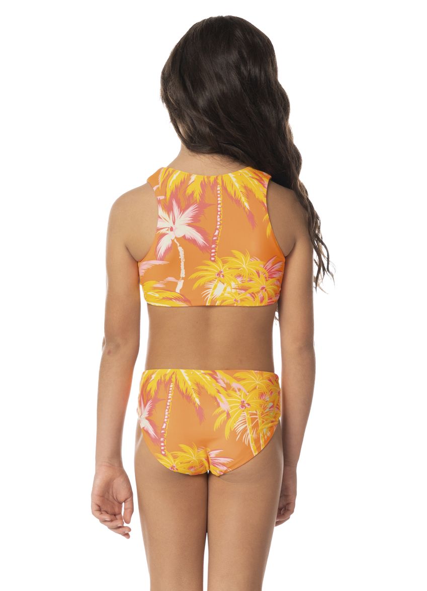Maaji Girls Sea Star High Neck Bikini Set - Golden Swell
