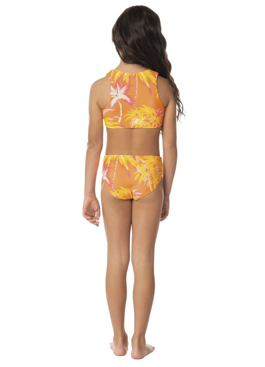Maaji Girls Sea Star High Neck Bikini Set - Golden Swell