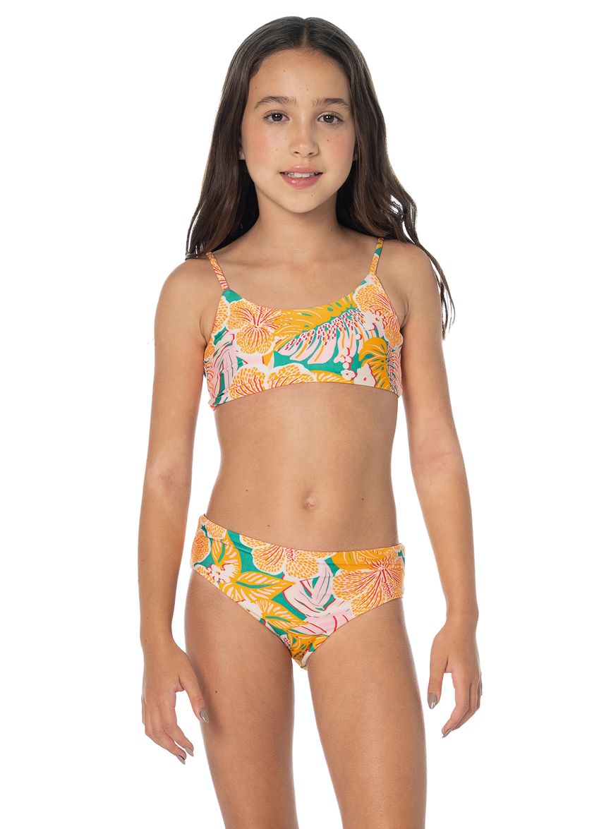 Maaji Pear Girls Swimwear - Campus Blossoms image 1