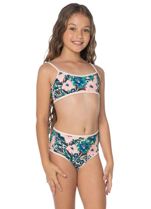 Maaji Anse Girls Swimwear - Floral Vasrsity image 1
